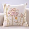 Regalos: Flor de Loto Tridimensional Estilo Chino Decoración del Hogar, Cojín para Sofá de Sala de Estar, Cojín Decorativo, Venta al por Mayor, Personalizable con Logo, Suave