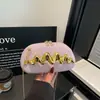 Bolso único con patrón de ondas para mujer, nuevo y moderno de moda 2026, con cadena, para hombro, bandolera, debajo del brazo, tipo caja