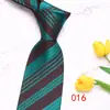 Leel nova gravata listrada 8cm moda masculina para negócios poliéster gravata de mão multicolorida opcional fabricantes de gravatas