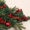 Hongyu nuevo PE navideño mixto flor de Navidad colgante árbol puerta principal decoración del hogar colgante puerta colgante Amazon