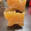Jade Beige Natural Tortuga Dragón Riqueza-Atrayente Adorno Hogar Feng Shui Artesanías Pieza Decorativa Transmisión en Vivo Fuente de Producto