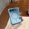 Aplicable a Funda de Teléfono Magnética Luminosa iPhone Duo Pantalla Plegable Apple 18 Cubierta Protectora para Bisagra con Sensación de Piel Mate AG