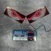 Fornecimento Exclusivo Transfronteiriço de Adesivos de Luz LED para Carro Olho de Diabo 30X12cm Luzes Piscantes Multicores USB