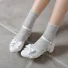 2021 primavera y verano comercio exterior nuevo Lolita pequeño fresco cabeza redonda código de talla 28-43 hebilla sandalias huecas mujer