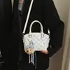 Bolsa de Mão Embossada da Moda para Mulheres 2026 Nova Tendência Elegante Bolsa Saco Versátil Texturizada de Ombro Transversal