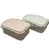 Caja Sellada Transparente Lonchera Estudiante Lonchera Compartimentada Aislada Lonchera de Una Sola Capa de Aspecto Elegante Caja Bento Transfronteriza