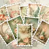 36 adesivos de lacre de cera floral vintage, itens vintage estilo francês para journaling, decoração impermeável DIY, atacado transfronteiriço