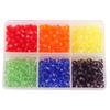 Contas perfuradas com diamantes de 4 mm novas transfronteiriças 600/caixa material para bijuterias e colares de vestuário contas de cristal DIY