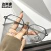 YC1288 Gafas de Viento Lisas de Montura Grande para Mujeres con Miopía y Astigmatismo con Potencia Rostro Redondo Ojos Pequeños Montura