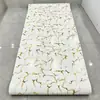 Rolo de Adesivo de Parede de Mármore Imitação Azulejo Autoadesivo Decoração de Parede para Esconder Fundo Feio da Sala de Estar Papel de Parede à Prova d'Água e à Prova de Umidade