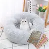 Cama para gato flor de influenciador cama quente de inverno para sono profundo cama para cachorro tapete cama de gato tapete para gatinho cama de gato fofa