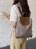Mochila Ligera Casual Impermeable de Tela Oxford de Nylon Doble Hombro Estilo Coreano Versátil para Viajes Viajes Sencillos Negocios para Mujeres