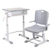Silla reclinable ajustable personalizable para la hora del almuerzo, Fabricante de sillas para clases particulares, Escritorio y silla ajustables y plegables multifuncionales para clases particulares