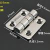 Bisagra de Acero Inoxidable 304 Engrosada de Alta Resistencia Bisagra Industrial de Solapa Plegable Accesorios para Caja de Gabinete Plegable Bisagra Plana Abatible