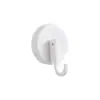 Gancho de plástico com forte sucção, sem necessidade de furar, gancho adesivo resistente para cozinha e banheiro, estilo ventosa de parede, armazenamento sem marcas