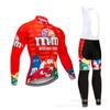 2023 Nuevo M bean carrera de bicicletas carrera libre traje de ciclismo de carretera traje de manga larga venta al por mayor de fábrica