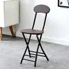 Cadeira dobrável, encosto, cadeira, portátil, casa, jantar, cadeira, moderno, simples, moda, criativo, redondo, cadeira, computador