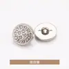 Botones de Taladro de Arco Micro, Botones de Metal, Botones de Camisa, Botones Tejidos para Suéter, Botones, Accesorios Dorados para Ropa
