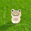 Terrário de musgo, adoráveis sapinhos que brilham no escuro, acessórios decorativos DIY para paisagismo de jardim, pequenos enfeites de mesa