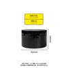 En stock, frasco negro, botella de crema de 200 ml, botella de plástico para polvo de dientes de 120 ml, frasco de cera, botella para mascarilla de 500 g