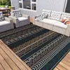 Nueva Alfombra Geométrica Marroquí para Sala de Estar Hogar Balcón Dormitorio Manta Antideslizante para Mesita de Noche Hotel B&B Manta para Sofá