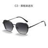 Nuevas gafas de sol polarizadas europeas y americanas, gafas de sol de metal retro de moda para mujer y hombre, gafas de visión nocturna para conducción nocturna