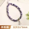 Cadena para Teléfono Móvil de Bodhi Multigemas Estilo Mismo de Xiaohongshu para Mujer, Llavero DIY de Loto Nuevo, Colgante para Bolsa de Memoria USB, Venta al por Mayor Transfronteriza