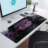Demon Slayer Anime Bidimensional Ultra-Alta Definição Mouse Pad E-Sports Tecnologia Gamer Extra-Grande Office Pad Borda Antiderrapante Travamento de Borda