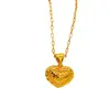 Nuevo Collar con Colgante de Hielo Triturado Corazón para Mujer, Personalidad de Moda, Lujo Ligero, Dulce Forma de Corazón, Collar de Gama Alta al por Mayor