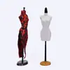 Boneca Vestido de Seda Antiga Chinesa Altura 30cm Brinquedo Boneca Boutique justa Cheongsam Branco Moda Boa Qualidade