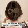 Pinza para el cabello curva, plana y cómoda para mujer, con un diseño sofisticado, nuevo estilo 2026, adecuada para la parte posterior de la cabeza, pinza de pico de pato