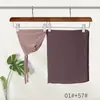[Touca de chiffon com alça sem emenda] Touca de chiffon com alça de modal conjunto de duas peças sem emenda
