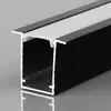 Canal de Aluminio para Luz Lineal LED al por Mayor del Fabricante, Luz Lineal con Borde, Canal de Luz de Aleación de Aluminio, Perfil de Canal de Aluminio para Luz Lineal