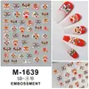 Pegatinas 5D en Relieve para Uñas Año Nuevo 2024 Dragón Chino Tótem Danza del León Fortuna Mahjong Calcomanías Adhesivas para Uñas