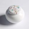 Latas de Té Portátiles de Cerámica de Tamaño Pequeño Latas Selladas Latas de Embalaje de Té Creativas Latas Pequeñas de Almacenamiento Latas para Pasta de Té Almacén de Té Latas para Polvo Fragante