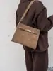 Bolso de Piel Genuina Otoño e Invierno Nuevo Bolso de Mujer de Piel de Vaca 2025 Simple y Versátil Tendencia Diseño de Alta Gama Bolso de Hombro Cruzado