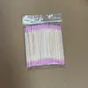 Bastoncillos de Algodón con Punta Ultra Fina para Delineador de Ojos, Depilación de Cejas y Tatuajes, Palitos de Madera Doble Punta Extremadamente Finos para Uso Doméstico
