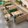 Restaurante Temático Restaurante de Té Sofá Hotel Restaurante de Té Rattan Tarjeta Comercial Combinación de Mesa y Silla de Cafetería