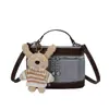 Diseño de Nicho Bolsa de Lonchera de Lona Retro 2026 Bolso de Mano de Moda Bolso Cruzado Exquisito y Elegante Bolso de Hombro