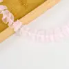 Renda de poliéster com gaze vincada no centro, floral, embalagem para panificação, acessórios de decoração de casamento, direto da fábrica de origem, em estoque, pronto para envio
