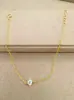 Pulseira de Prata Esterlina S925 com Ouro 18K para Mulheres, Simples e Clássica, uma Peça Essencial com Diamante Único, Super Versátil, Joia Empilhável Estilosa no Estilo Ins