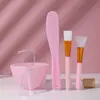 Set de belleza y cuidado de la piel, tazón pequeño, tratamiento facial de spa, cuchara mezcladora para polvos, herramientas de maquillaje para salón de belleza