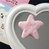 Dulce Estrella de Cinco Puntas Accesorios para el Cabello Horquilla Otoño e Invierno Linda Estrella de Felpa Horquilla para Flequillo de Niños Horquilla Lateral para Cabello Roto