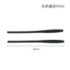 Fundas para Patillas de Gafas Gafas Sin Montura de Media Llanta Patillas Finas para Gafas Fundas Metálicas para Patillas Mangas de Silicona Antideslizantes con Agujero Redondo Alivio de Presión Suave