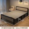 Nuevo Modelo 2025 Cama Plegable de Metal Estilo Mediterráneo Reforzada Soporta Peso Portátil Cama para Siesta para Uso en Casa No Requiere Instalación Dormitorio