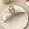 Presilhas de Cabelo de Alta Qualidade Estilo Ins Coreano Outono e Inverno, Presilhas de Garra Grandes para Cabelos Grossos, Presilhas de Tubarão, Acessórios de Cabelo Femininos
