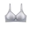Peito Pequeno Franzido Expansão para Fora Faz Parecer Maior Verão Sensação Fresca Sexy Estilo Fino Suporte Lateral 3D Sutiã Anti-Queda