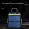 Mochila de ferramentas masculina multifuncional, mochila de manutenção Oxford de tecido espesso, resistente ao desgaste, grande, portátil, instalação elétrica