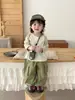 Ropa de Bebé Otoño Nueva Estilo Coreano Bloque de Color Mangas Raglán Camiseta Primavera y Otoño Niño Pequeño Casual Versátil Camiseta Base