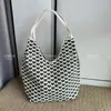Nuevos bolsos de moda europeos y americanos para mujer, casuales y únicos, bolso de hombro de lunares de moda y genial, bolso tipo cubo, bolso de hombro, superventas transfronterizo